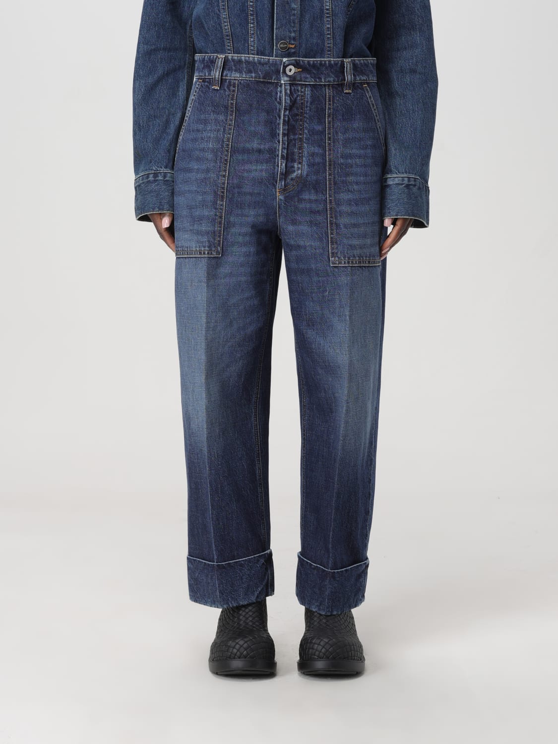デニム・ジーパン BOTTEGA VENETA Woman Jeans Blue 771873V2J80 4715 楽天市場】BOTTEGA VENETA ボッテガヴェネタ ジーンズ 771871