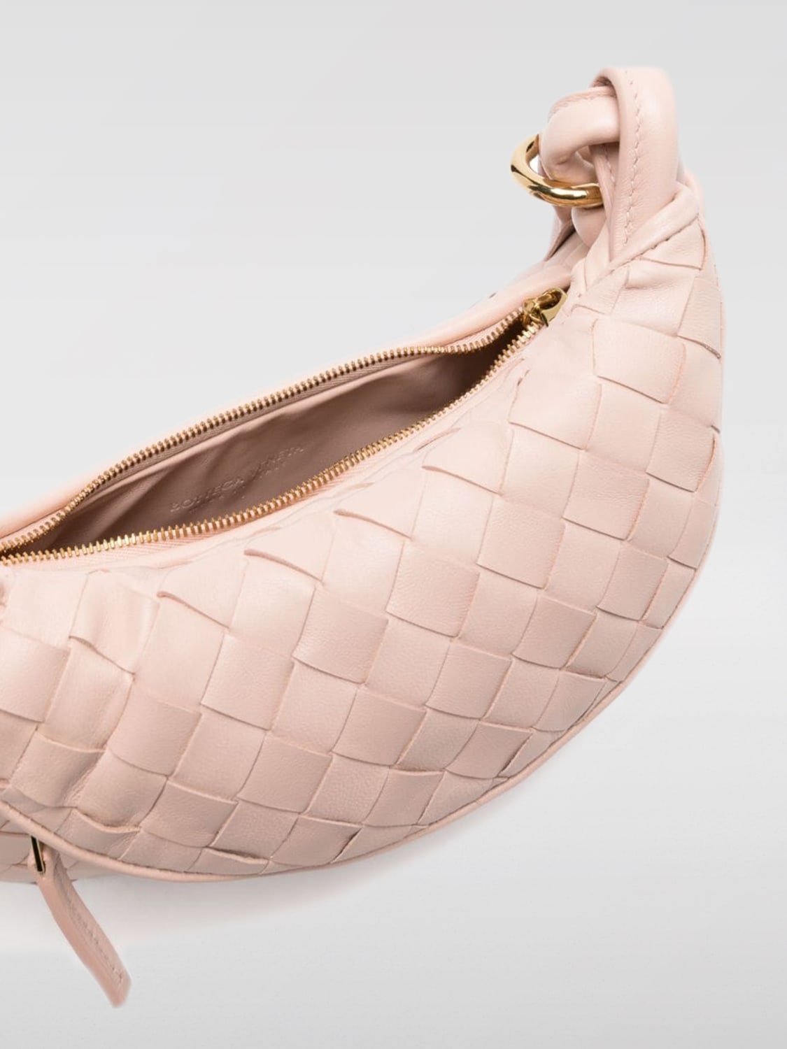 BOTTEGA VENETA SHOULDER BAG: Bottega Veneta Gemelli bag in woven nappa, Pink - Img 5