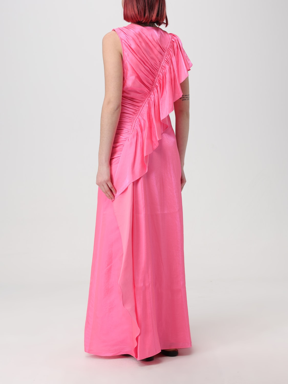 ULLA JOHNSON ROBE: Robes femme Ulla Johnson, Rose - Img 2