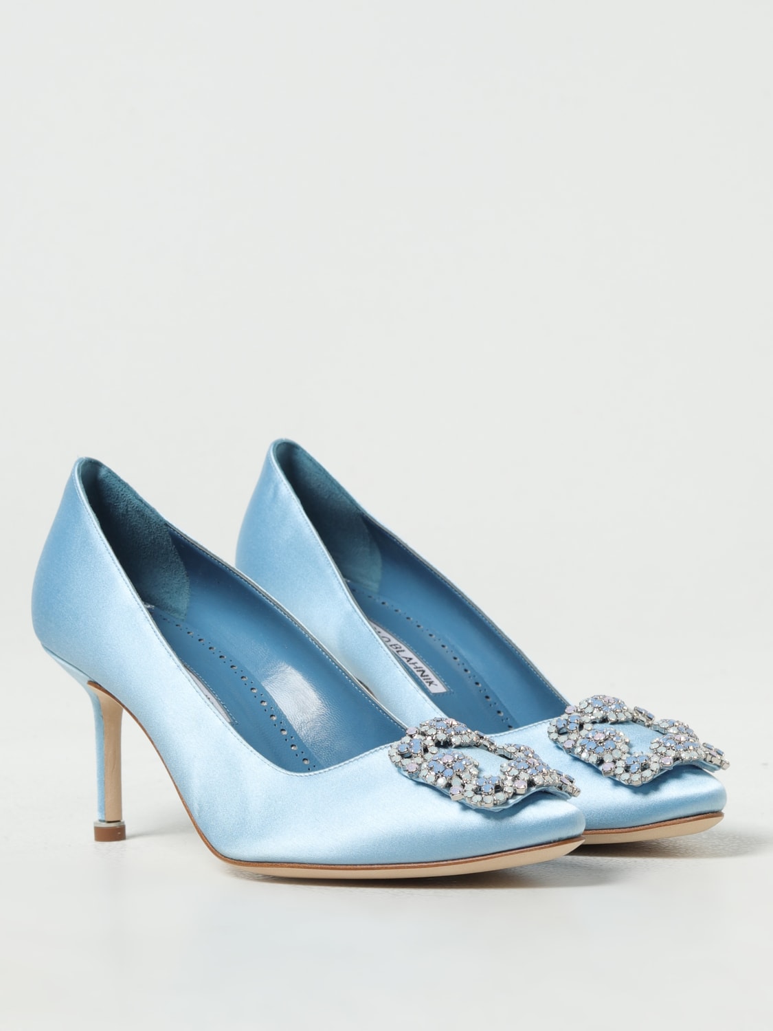 MANOLO BLAHNIK：シューズ レディース - ブルー | GIGLIO.COMオンラインのManolo Blahnik パンプス  4231754