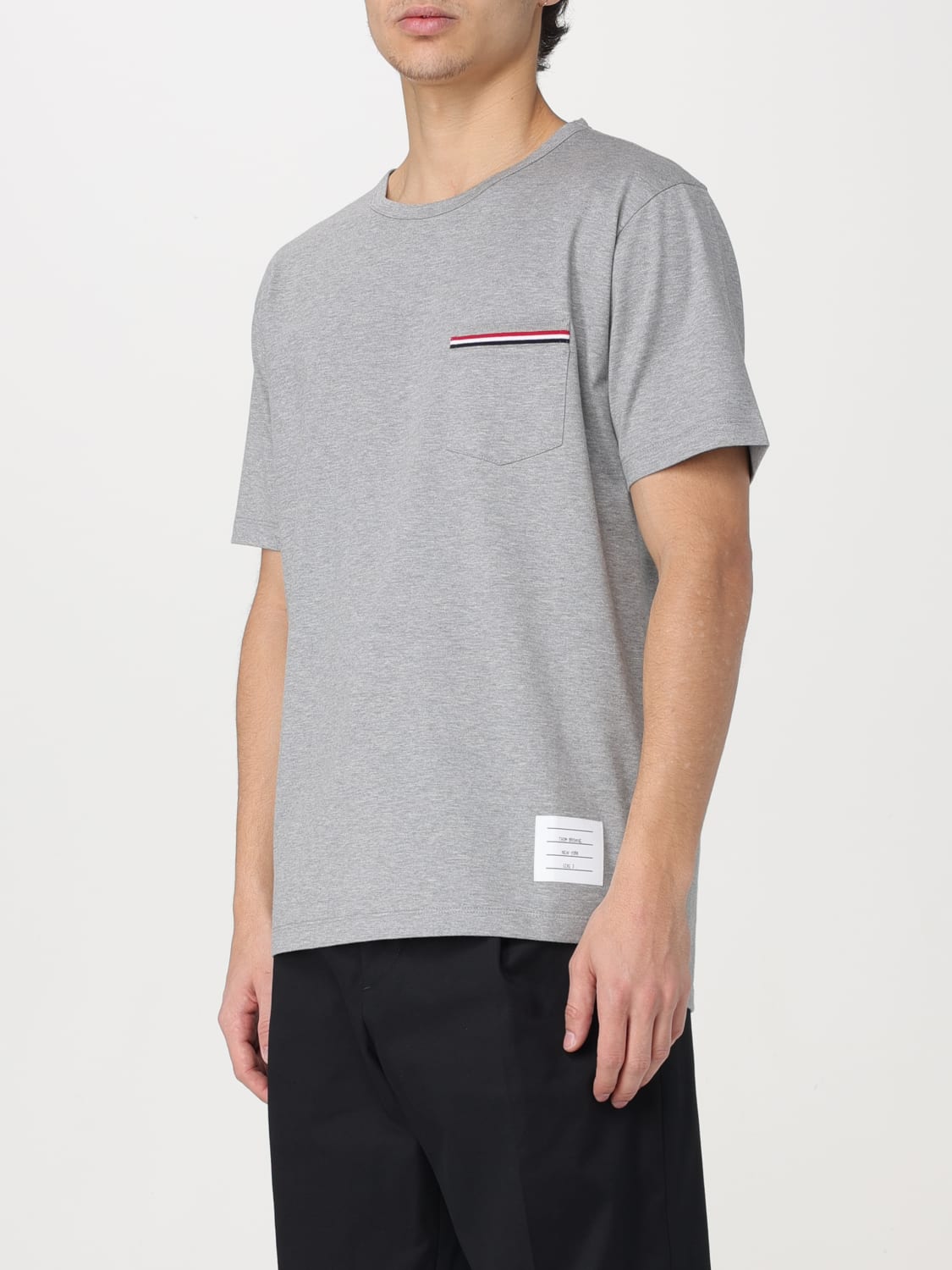 THOM BROWNE T-SHIRT: T-shirt men Thom Browne, Grey - Img 4