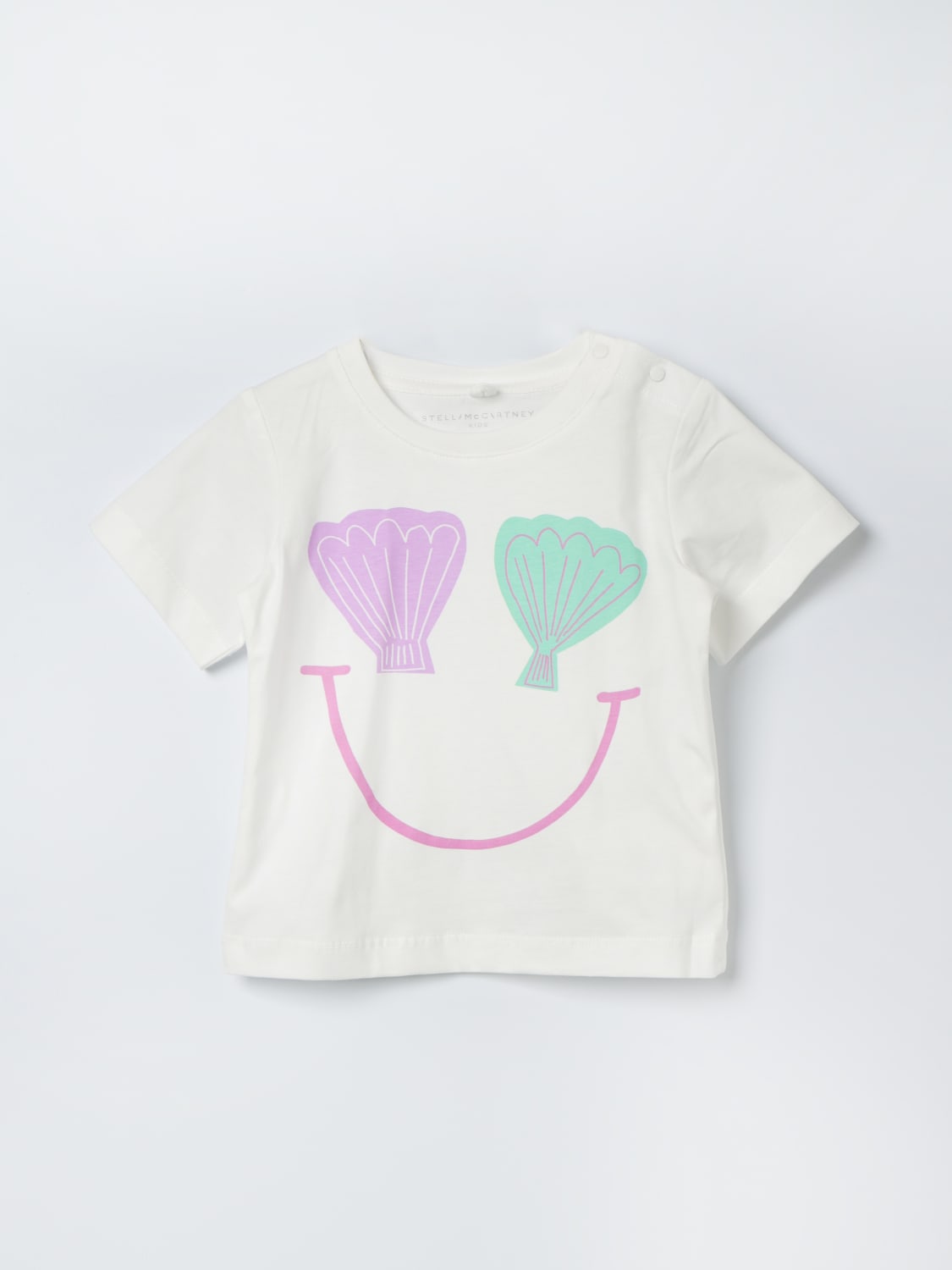 STELLA MCCARTNEY KIDS 티셔츠: 티셔츠 남아 Stella McCartney Kids, 아이보리 - Img 1