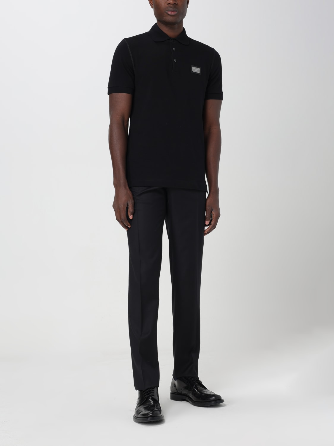 Tシャツ・カットソー Dolce & Gabbana Polo 'DG Essential' (G8PL4TG7F2H N0000) DOLCE & GABBANA: Polo shirt men - White | Dolce & Gabbana