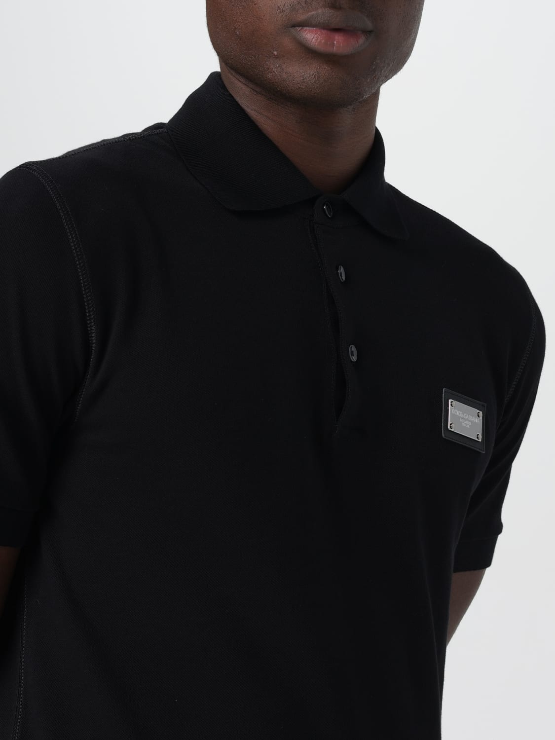 Tシャツ・カットソー Dolce & Gabbana Polo 'DG Essential' (G8PL4TG7F2H N0000) DOLCE & GABBANA: Polo shirt men - Blue | Dolce & Gabbana