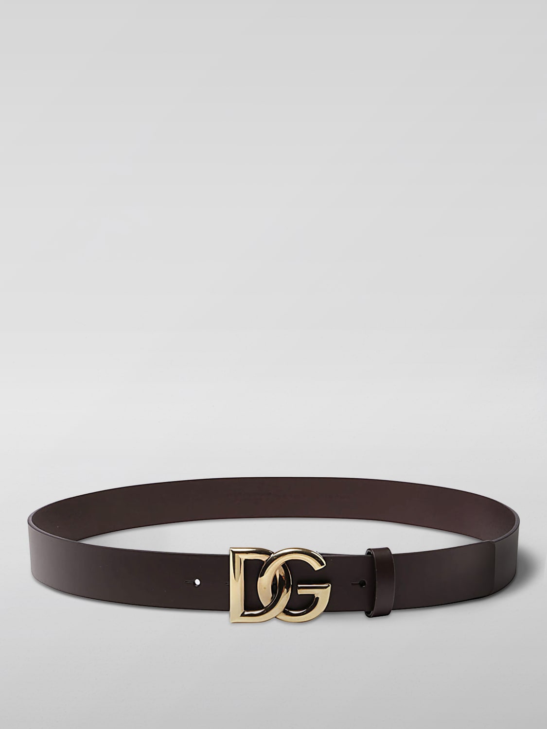 DOLCE & GABBANA: Belt men - Brown | Dolce & Gabbana belt BC4644AX622 online  at GIGLIO.COM