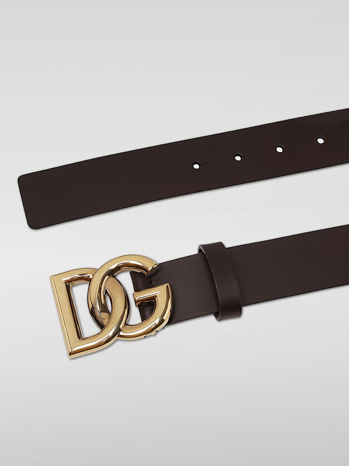 DOLCE & GABBANA BELT: Belt men Dolce & Gabbana, Brown - Img 2