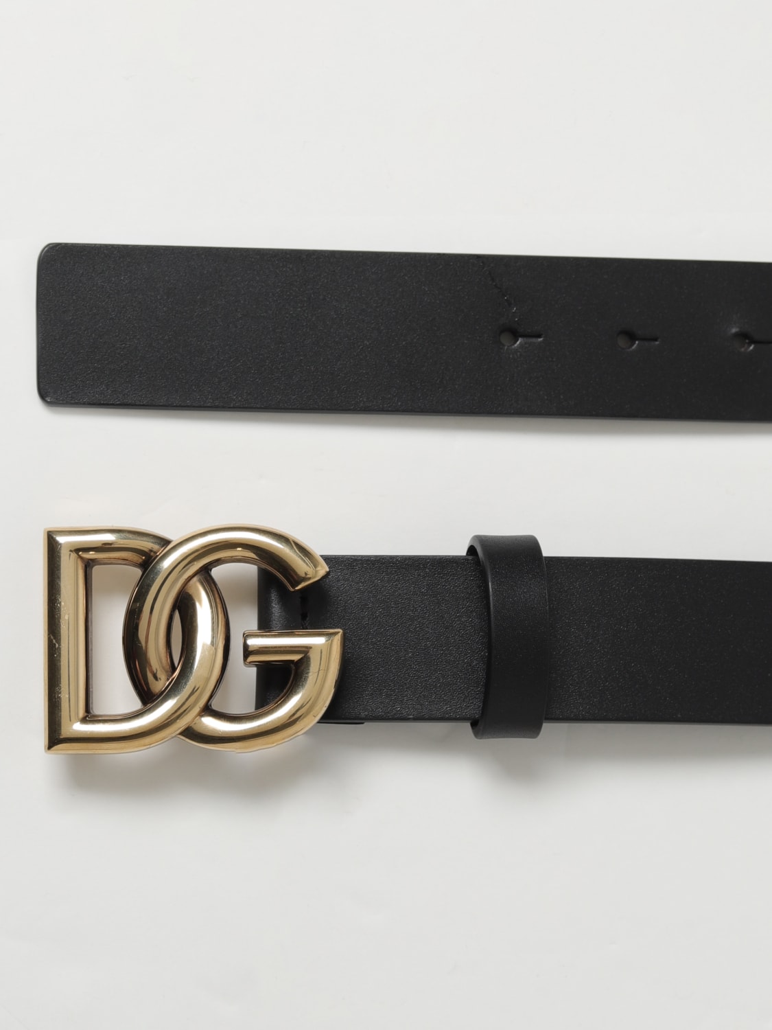 DOLCE & GABBANA BELT: Belt men Dolce & Gabbana, Black 1 - Img 2