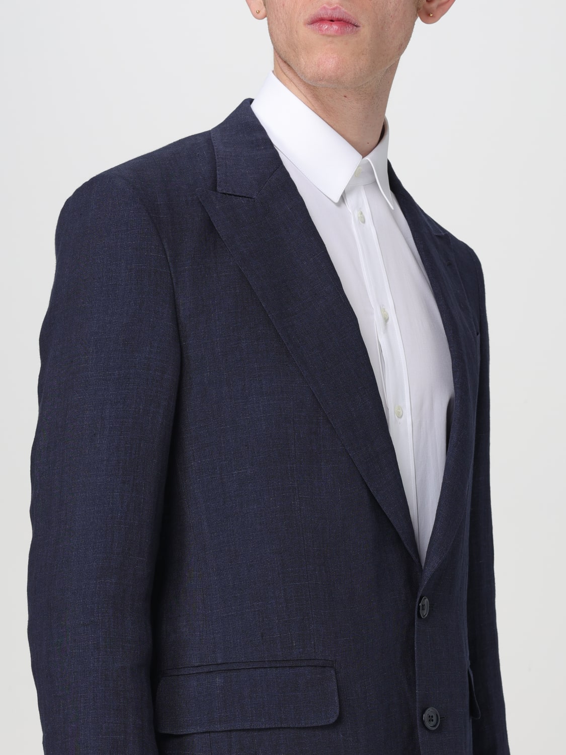 DOLCE & GABBANA BLAZER: Veste homme Dolce & Gabbana, Bleu - Img 5