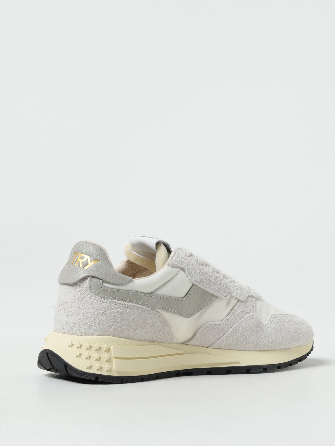 AUTRY SNEAKERS: Sneakers Reelwind Autry in nylon e suede, Bianco - Img 3