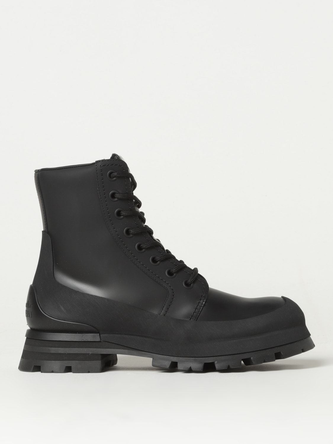 Alexander McQueen Outlet Stiefeletten herren Schwarz Alexander McQueen Stiefeletten 777808WIEQ1 online auf GIGLIO.COM