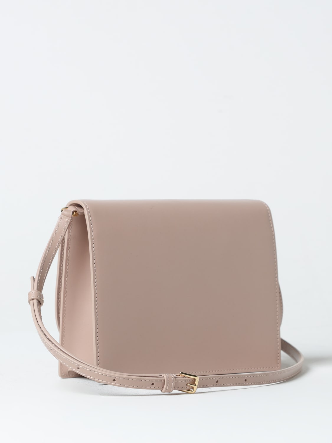 DOLCE & GABBANA BORSA MINI: Borsa Dolce & Gabbana in pelle con monogram DG embossed, Rosa - Img 2