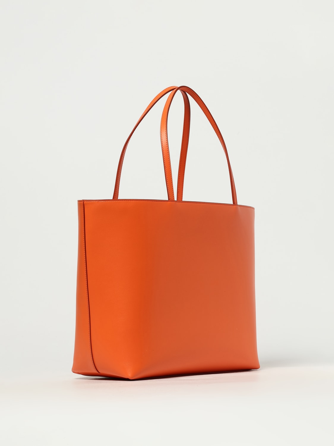 トートバッグ DOLCE & GABBANA Woman Tote bags Orange BB7338AW576 80244 DOLCE & GABBANA: bag in leather with monogram - Orange