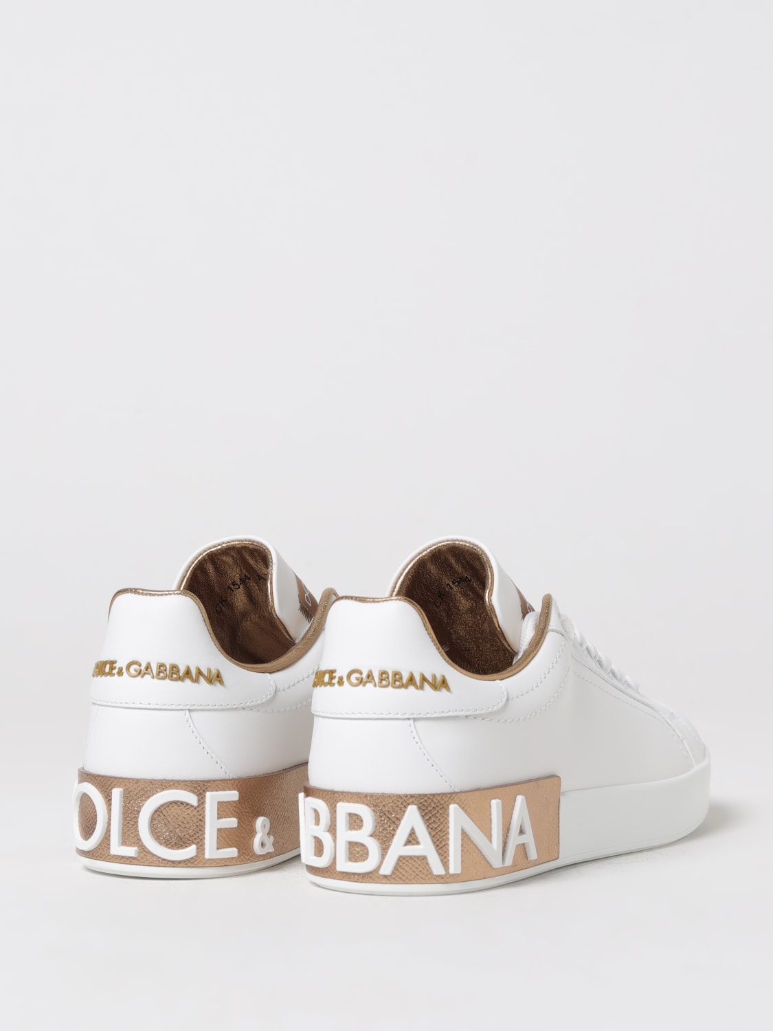 DOLCE & GABBANA: Sneakers woman - White | Dolce & Gabbana