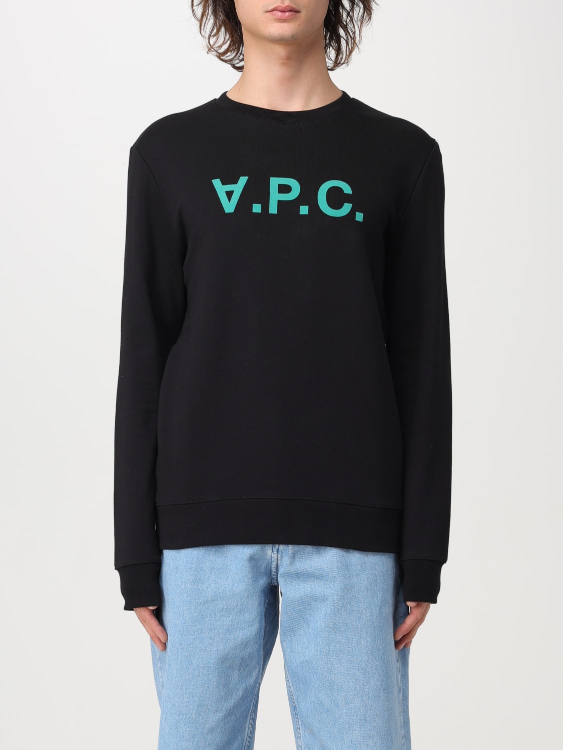 A.P.C. SWEATSHIRT: Sweatshirt herren A.P.C., Schwarz - Img 1