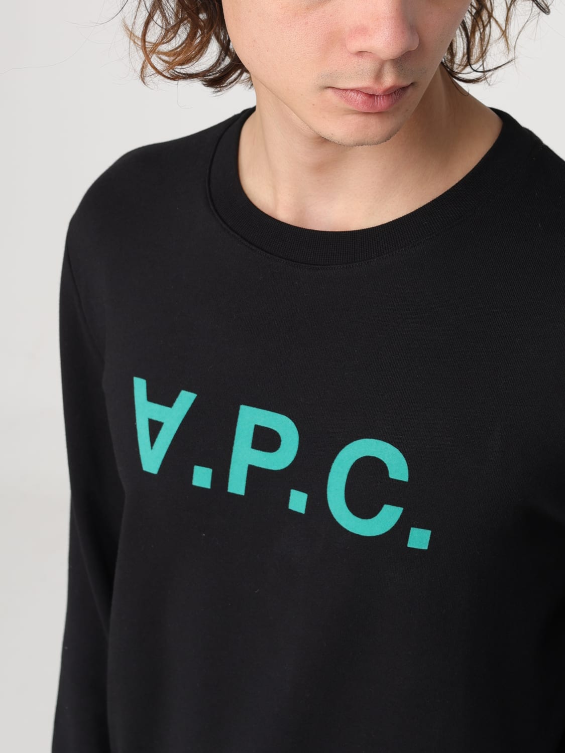 A.P.C. SWEATSHIRT: Sweatshirt herren A.P.C., Schwarz - Img 4