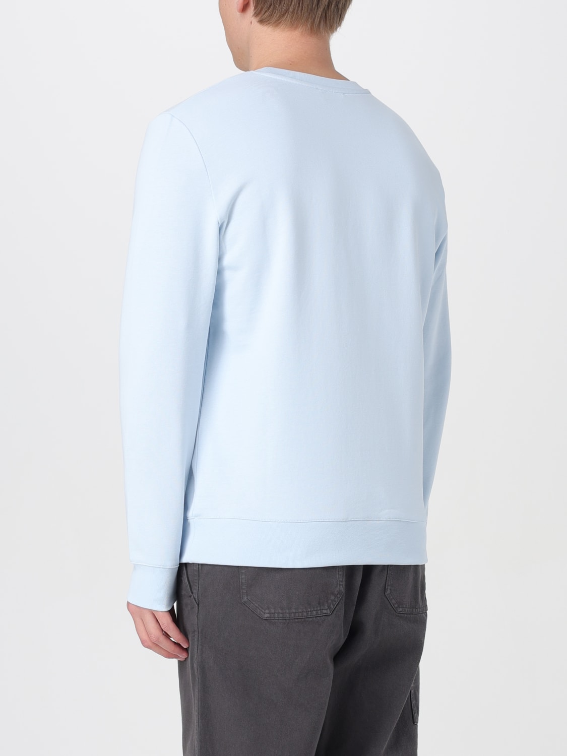 A.P.C. SWEATSHIRT: Sweatshirt men A.P.C., Gnawed Blue - Img 3