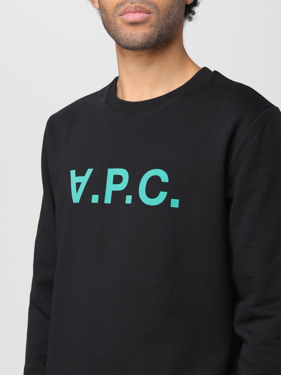 A.P.C. SWEATSHIRT: Sweatshirt herren A.P.C., Schwarz 1 - Img 3