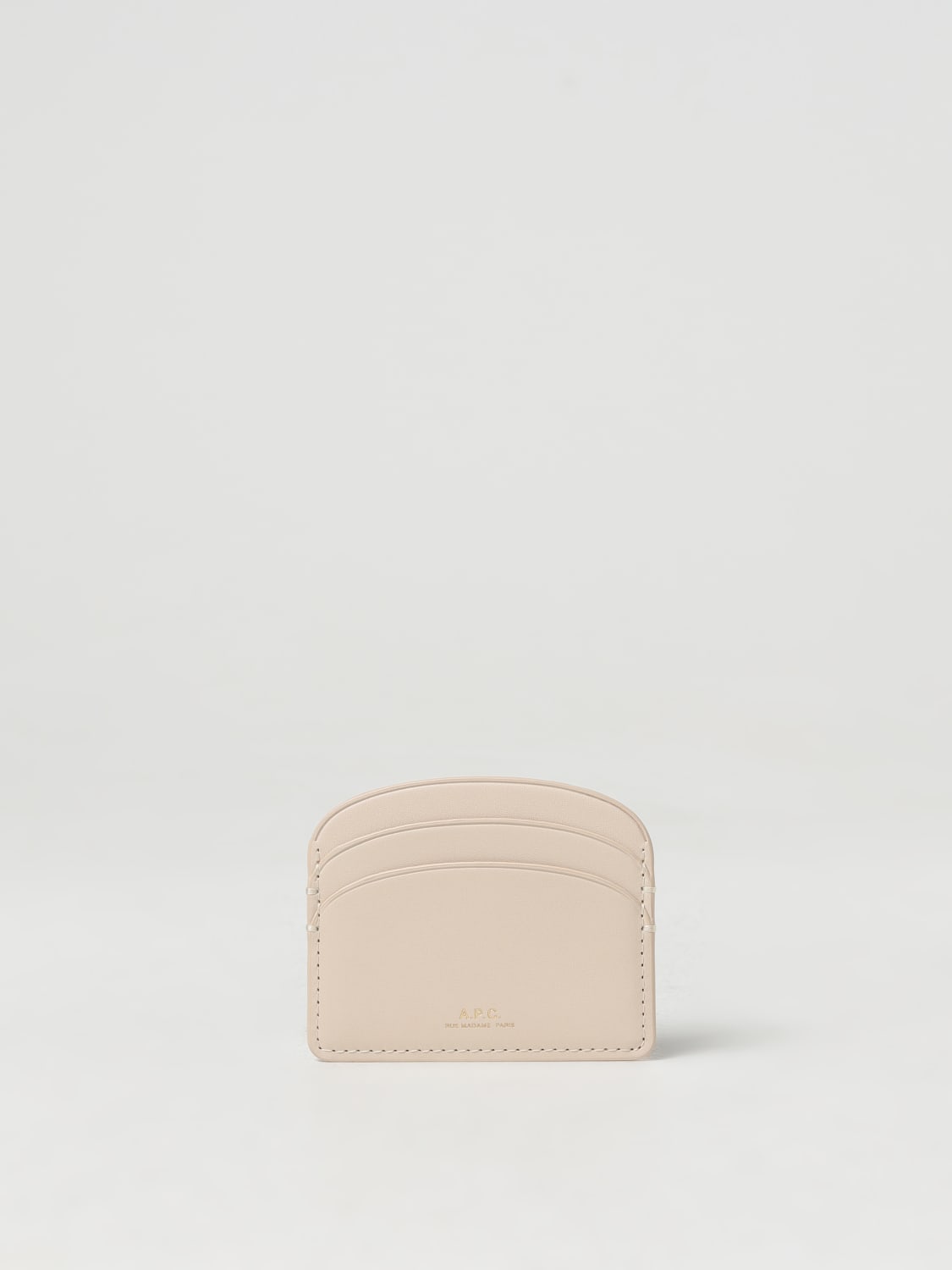 A.P.C. WALLET: Wallet woman A.P.C., Ivory - Img 1