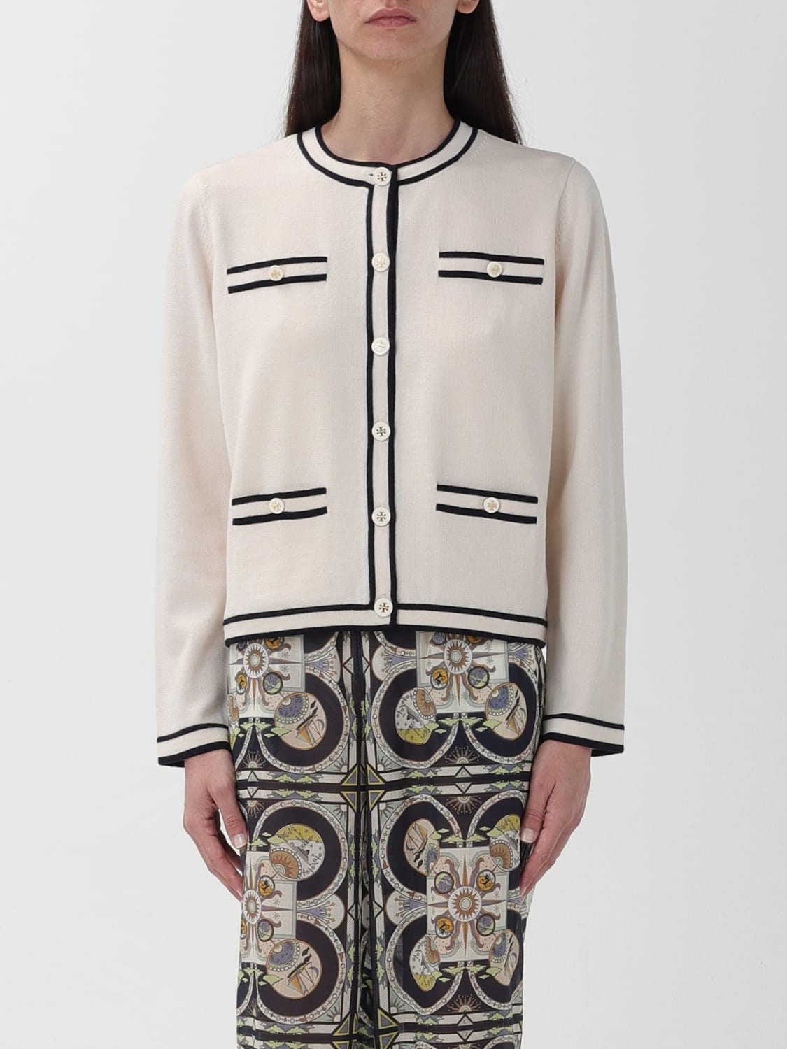Cardigan tory burch discount