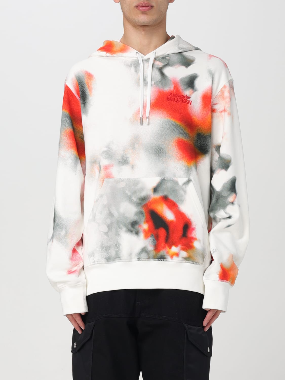 ALEXANDER MCQUEEN SWEATSHIRT: Sweatshirt men Alexander McQueen, White - Img 1