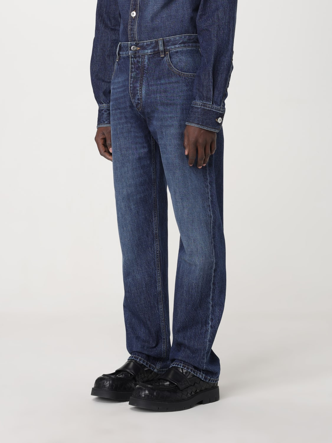 BOTTEGA VENETA JEANS: Jeans men Bottega Veneta, Blue - Img 4