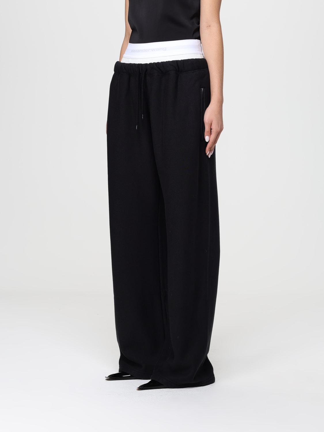ALEXANDER WANG PANTS: Pants woman Alexander Wang, Black - Img 4