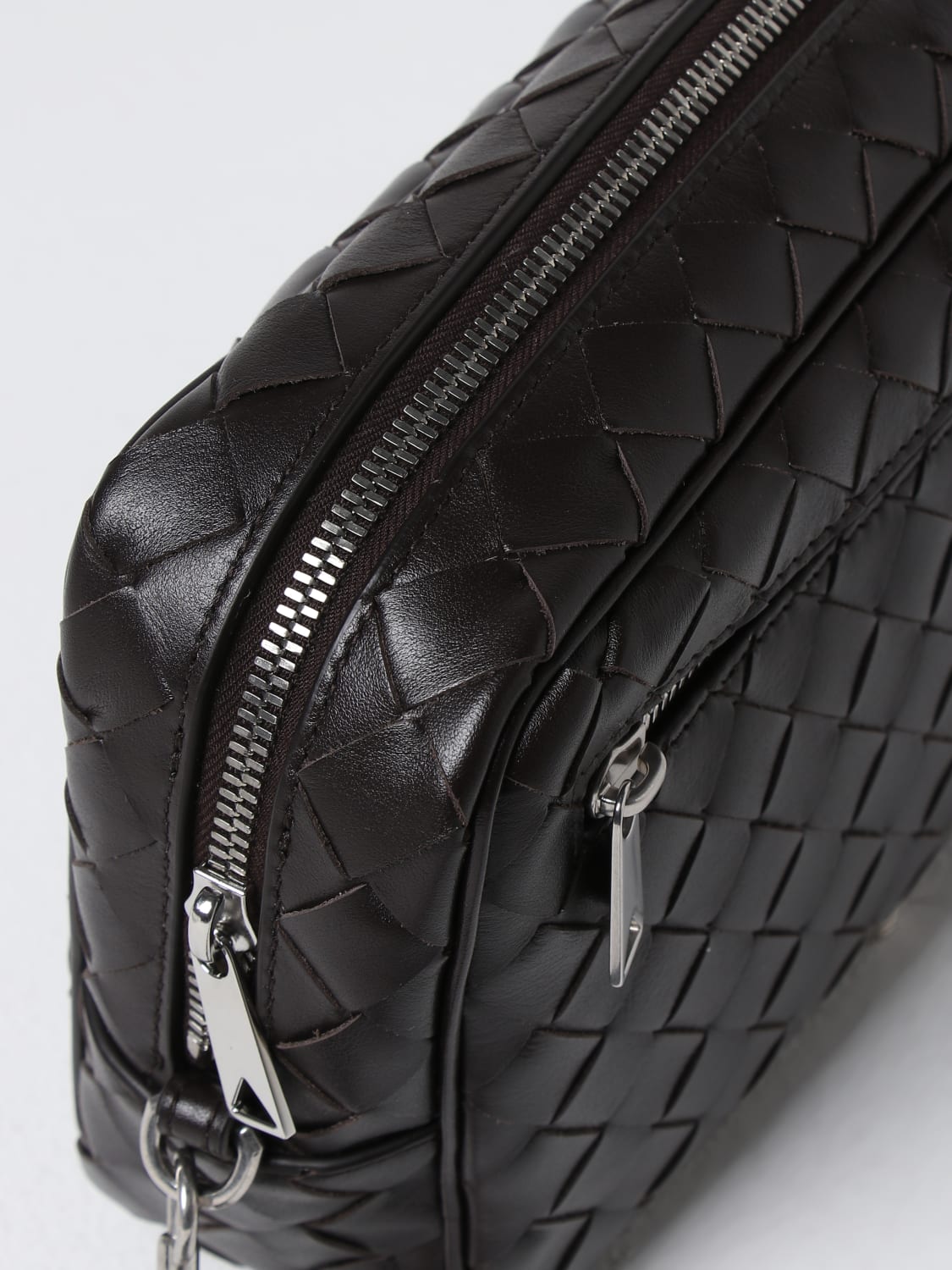 BOTTEGA VENETA PORTE-DOCUMENTS: Sac homme Bottega Veneta, Marron - Img 4