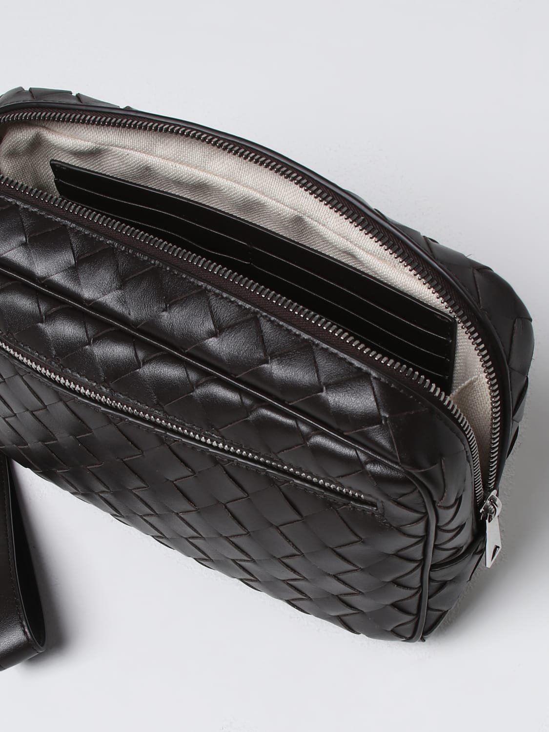 BOTTEGA VENETA PORTE-DOCUMENTS: Sac homme Bottega Veneta, Marron - Img 5