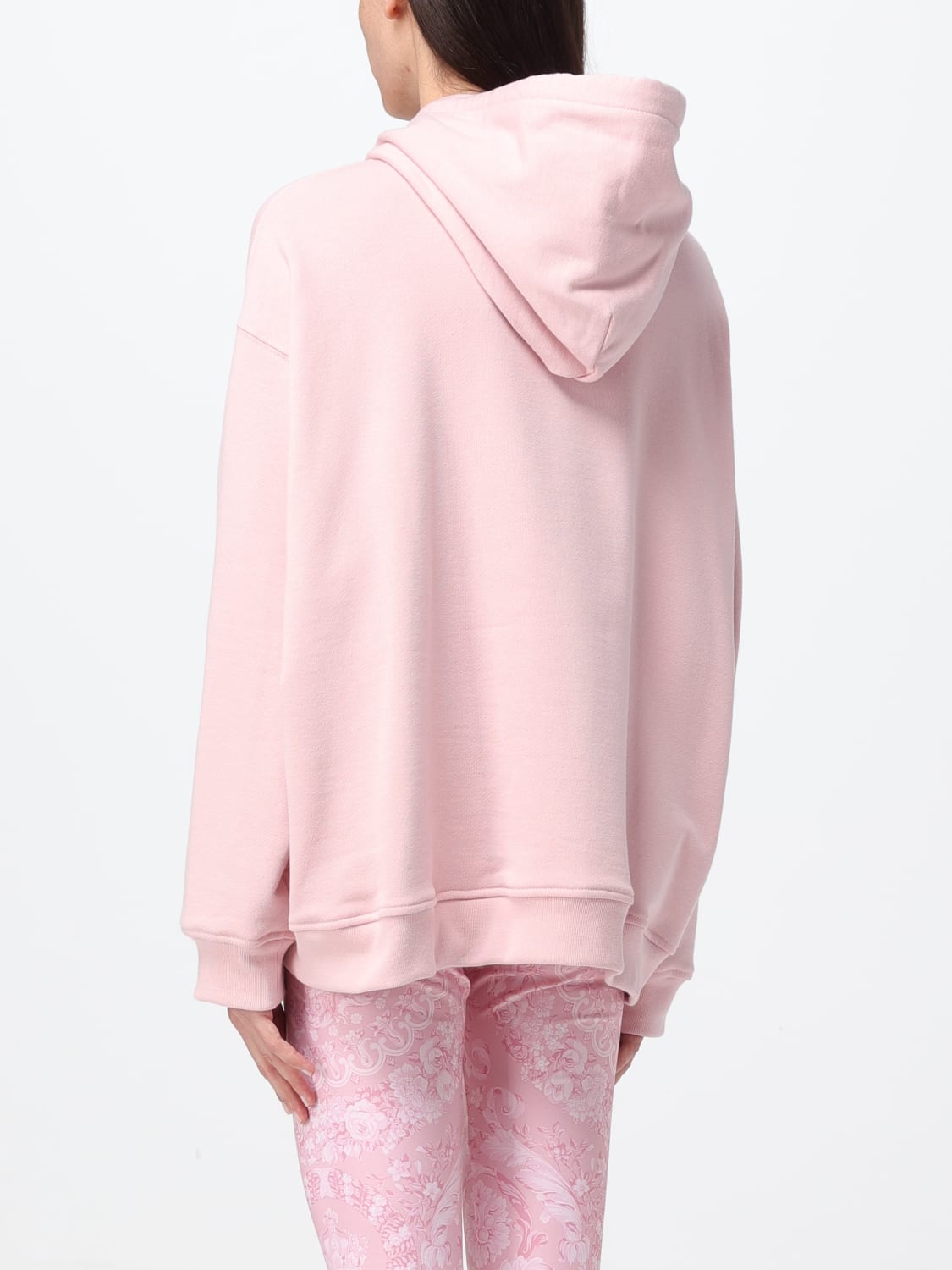 VERSACE SWEATSHIRT: Sweatshirt woman Versace, Pink - Img 3