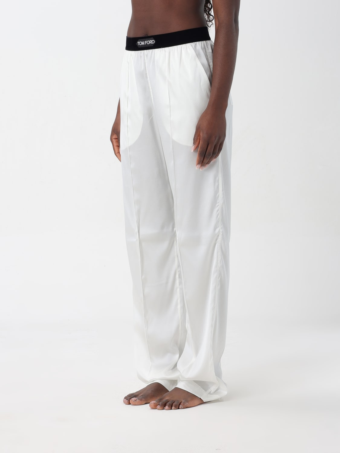 TOM FORD: Pants woman - White | Tom Ford pants PAW397FAX881