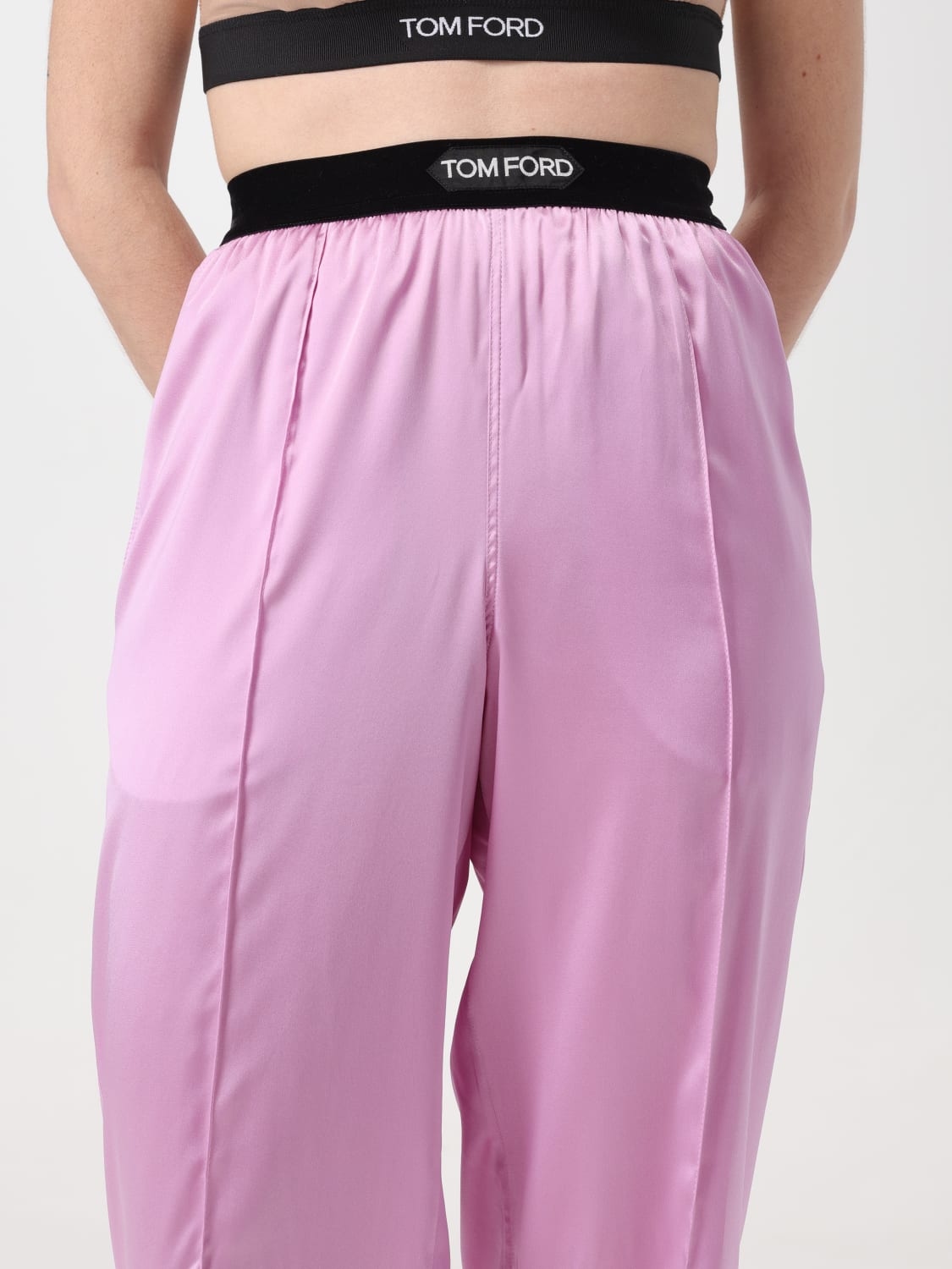 パンツ TOM FORD Woman Pants Blush Pink PAW397FAX881 DP552 TOM FORD: Pants woman - Blush Pink | Tom Ford pants