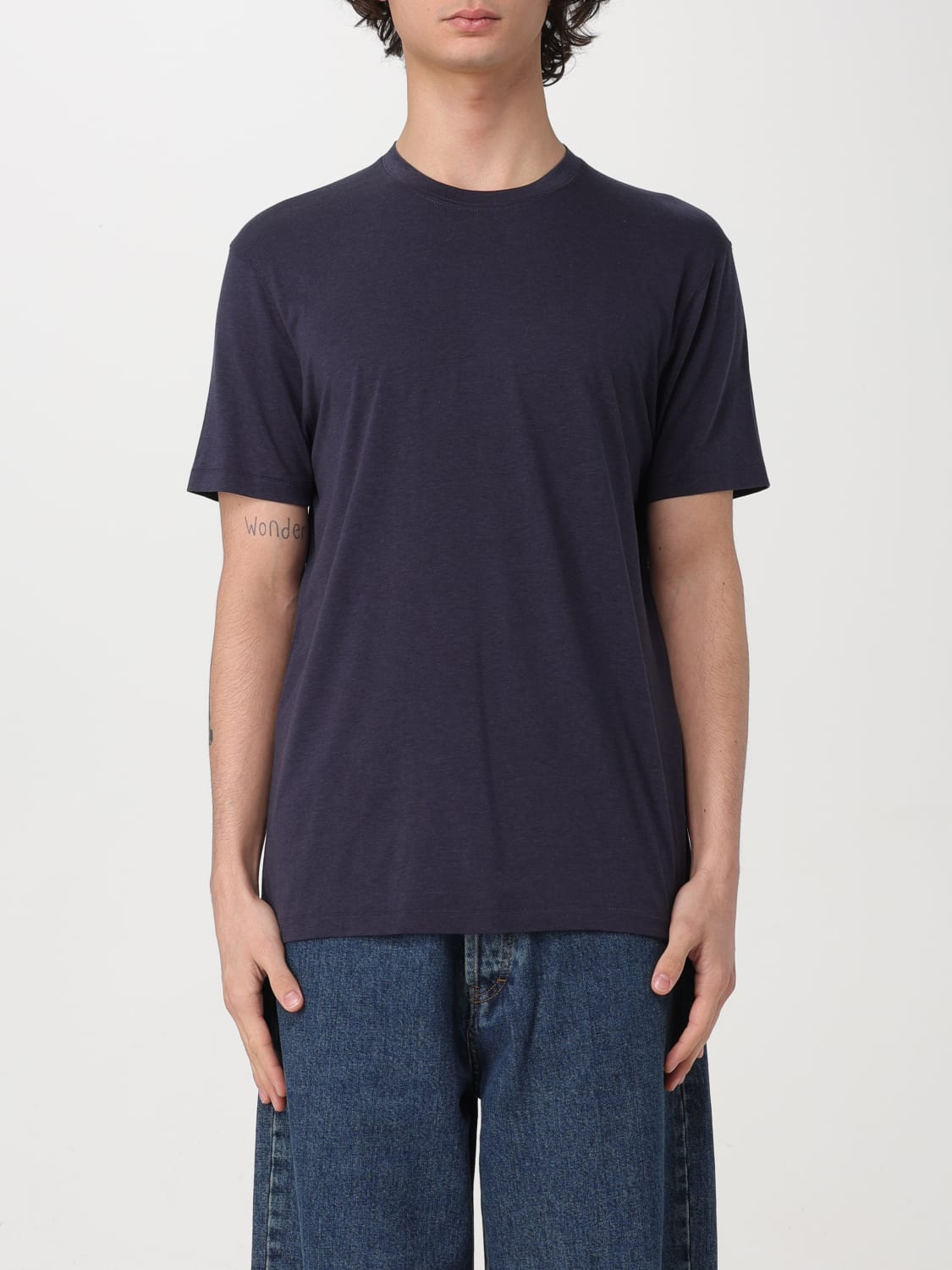 Tシャツ・カットソー TOM FORD TSHIRT (JCS004JMT002S23) TOM FORD: T-shirt men - Black | Tom Ford t-shirt