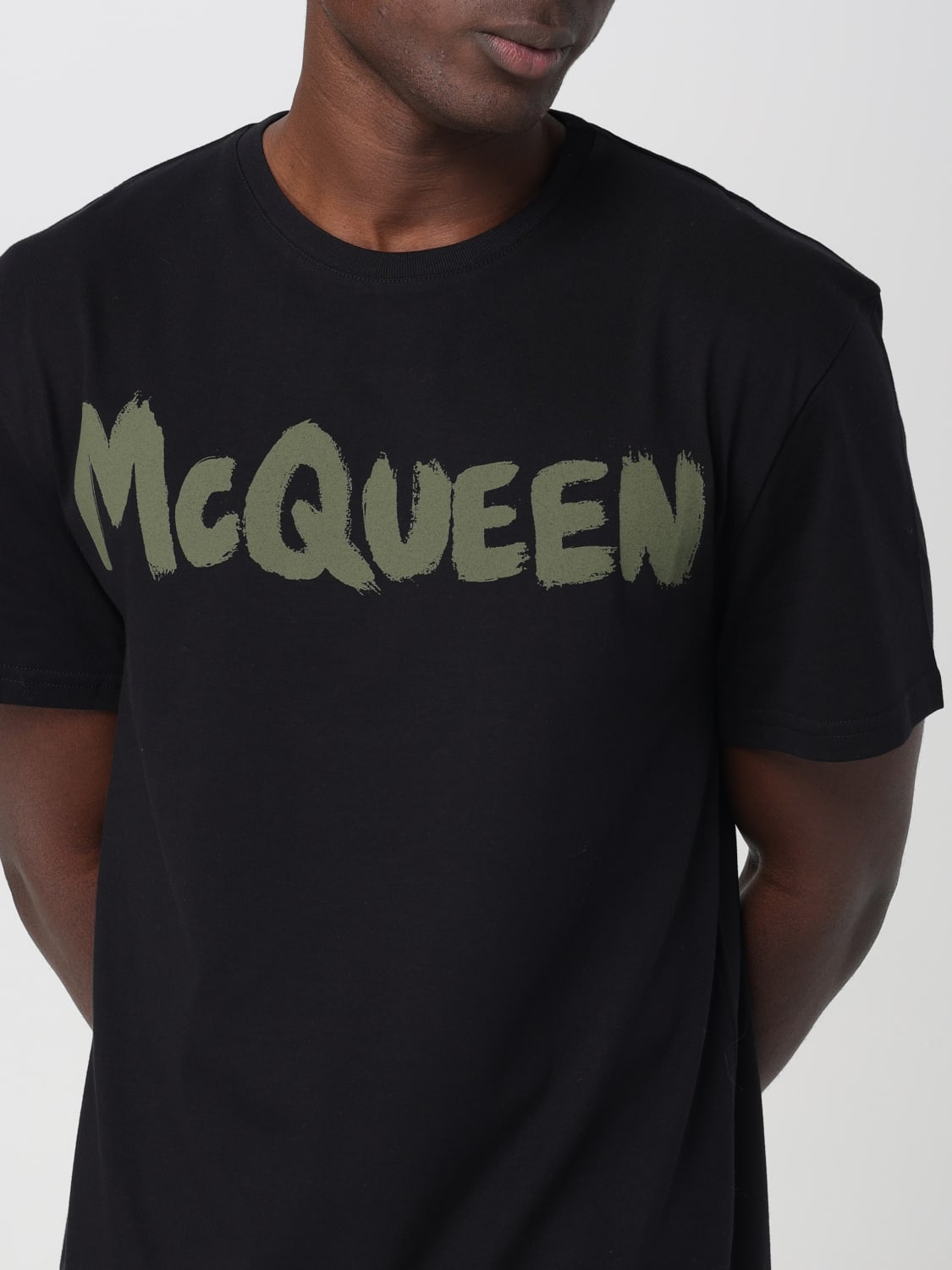 Alexander mcqueen t shirt black hotsell