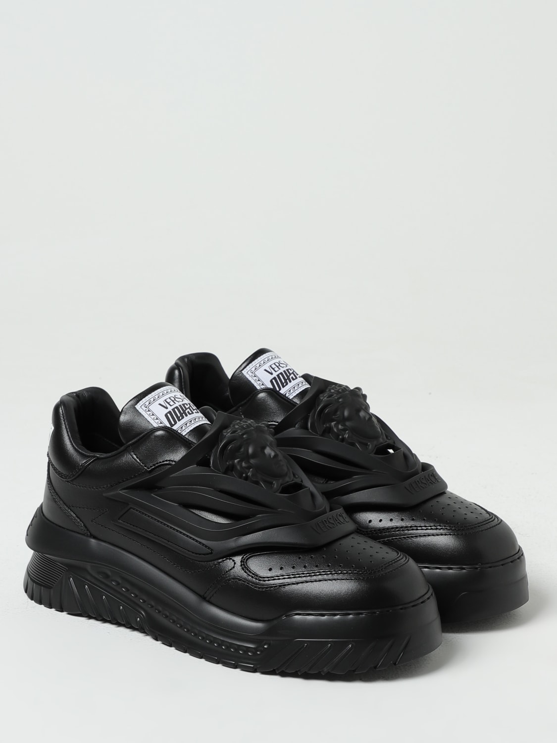 VERSACE SNEAKERS: Sneakers men Versace, Black - Img 2