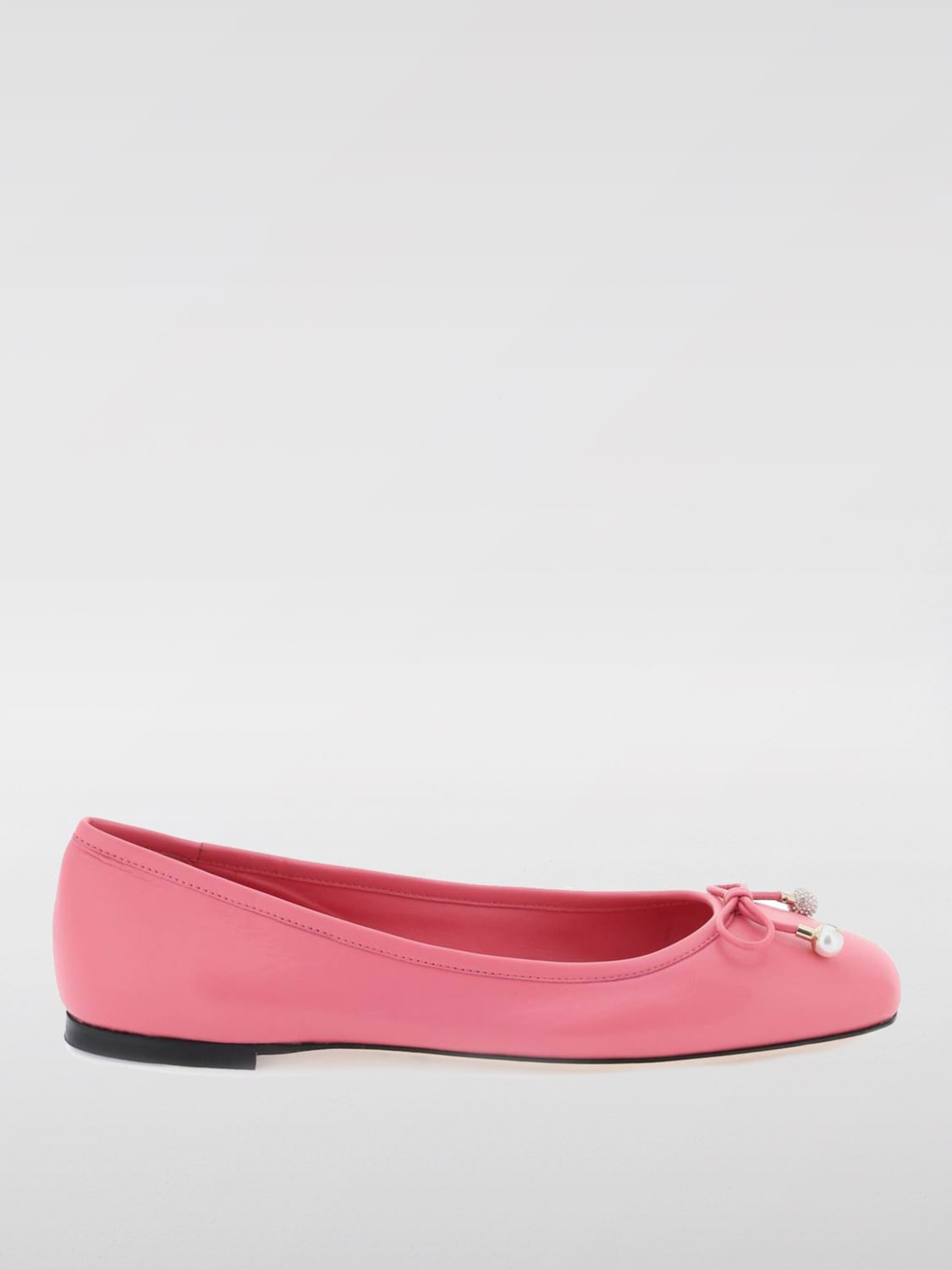 JIMMY CHOO フラットシューズ　(ピンクベージュ) JIMMY CHOO フラットシューズ (ピンクベージュ)（ジミー チュー