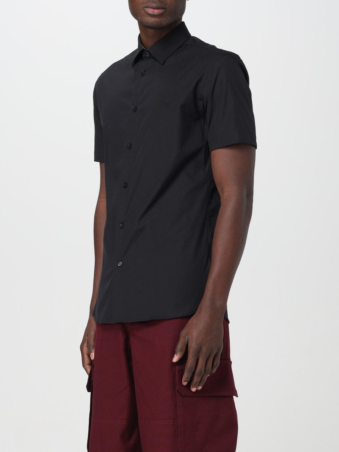 BURBERRY SHIRT: Shirt men Burberry, Black - Img 4