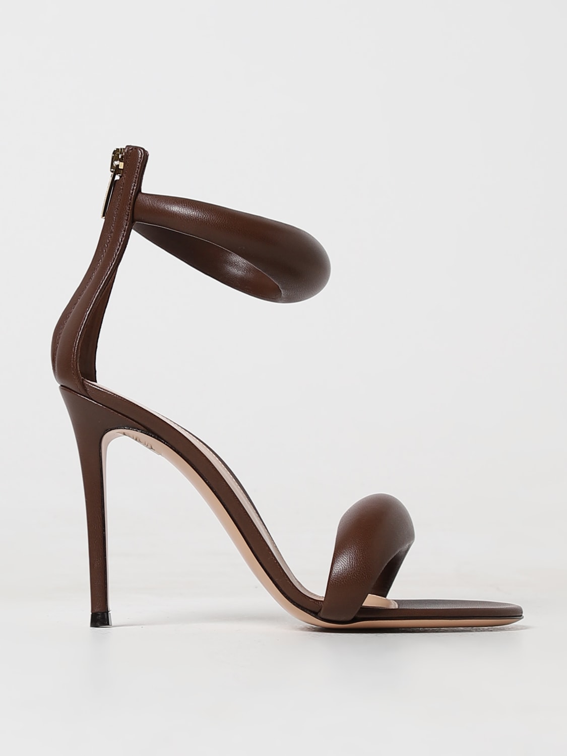 GIANVITO ROSSI Shoes woman Brown Gianvito Rossi heeled sandals G6163515RICNPS online at GIGLIO.COM