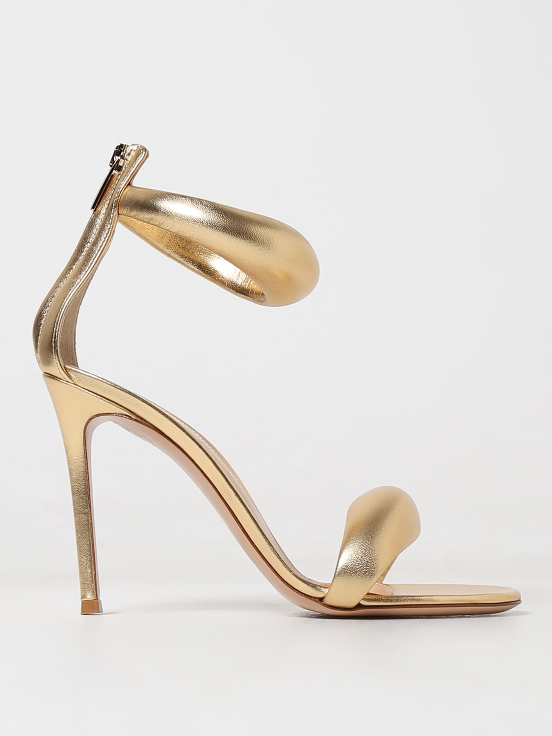 GIANVITO ROSSI SANDALIAS DE TACÓN: Zapatos mujer Gianvito Rossi, Oro - Img 1