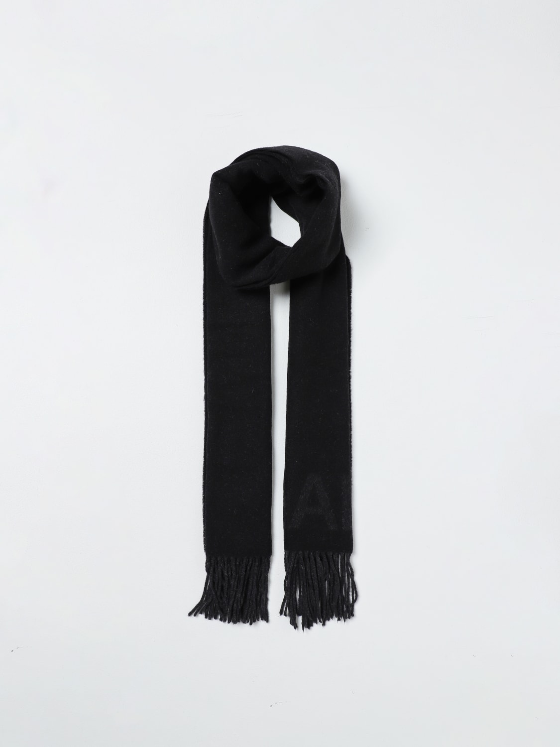 GANNI SCARF: Scarf woman Ganni, Black - Img 2