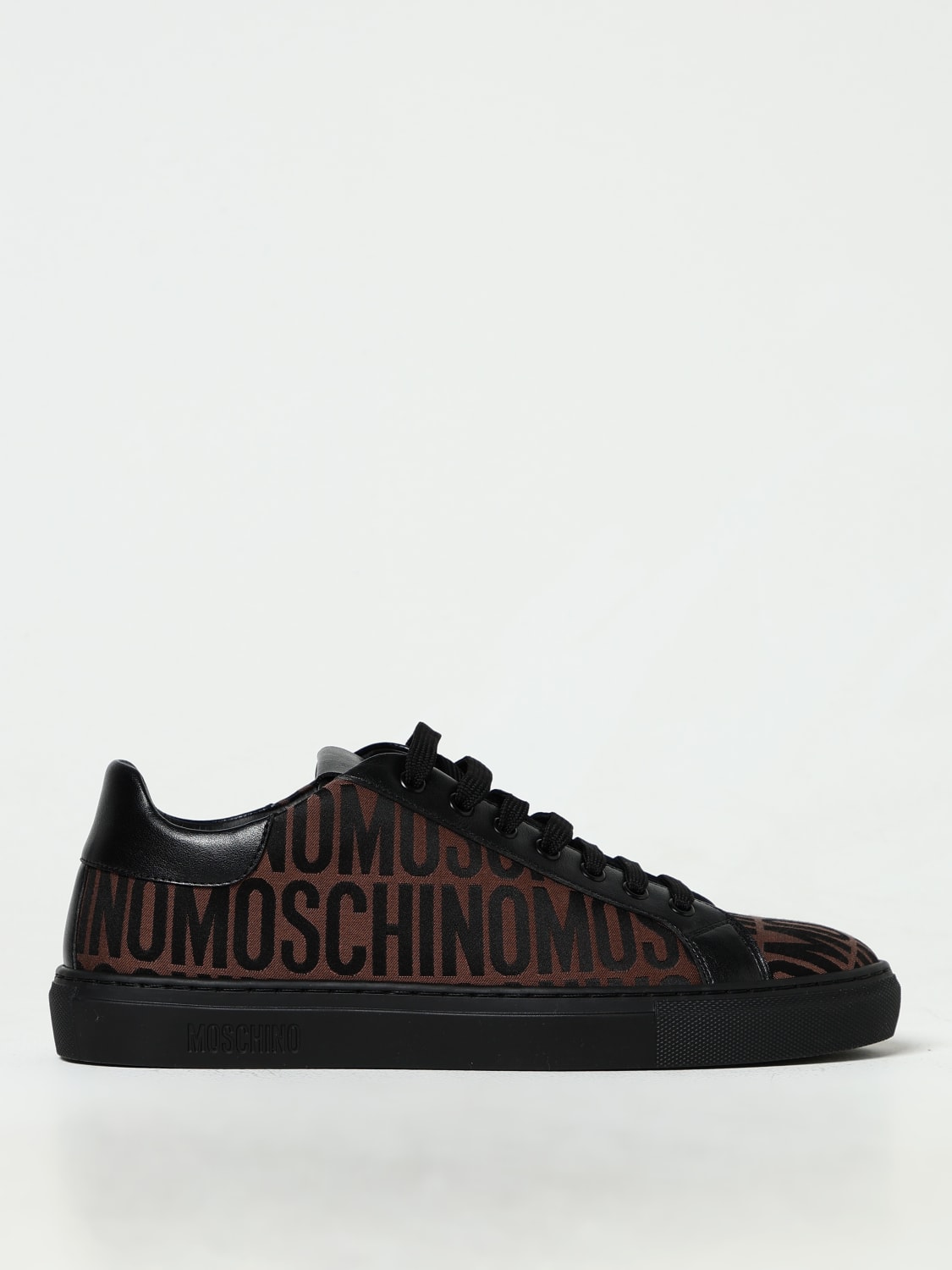 MOSCHINO COUTURE SNEAKERS: Sneakers herren Moschino Couture, Braun - Img 1