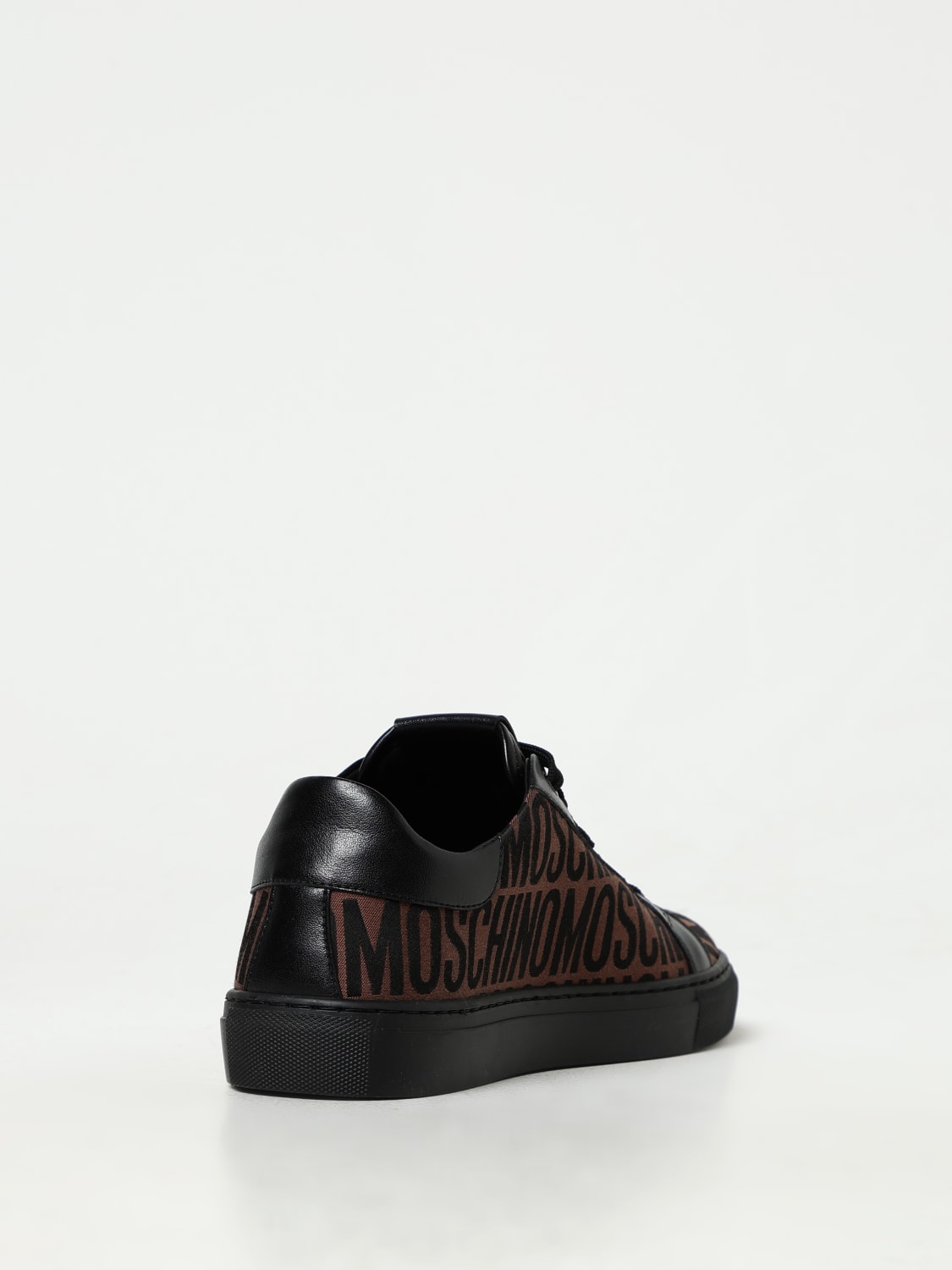 MOSCHINO COUTURE SNEAKERS: Sneakers men Moschino Couture, Brown - Img 3