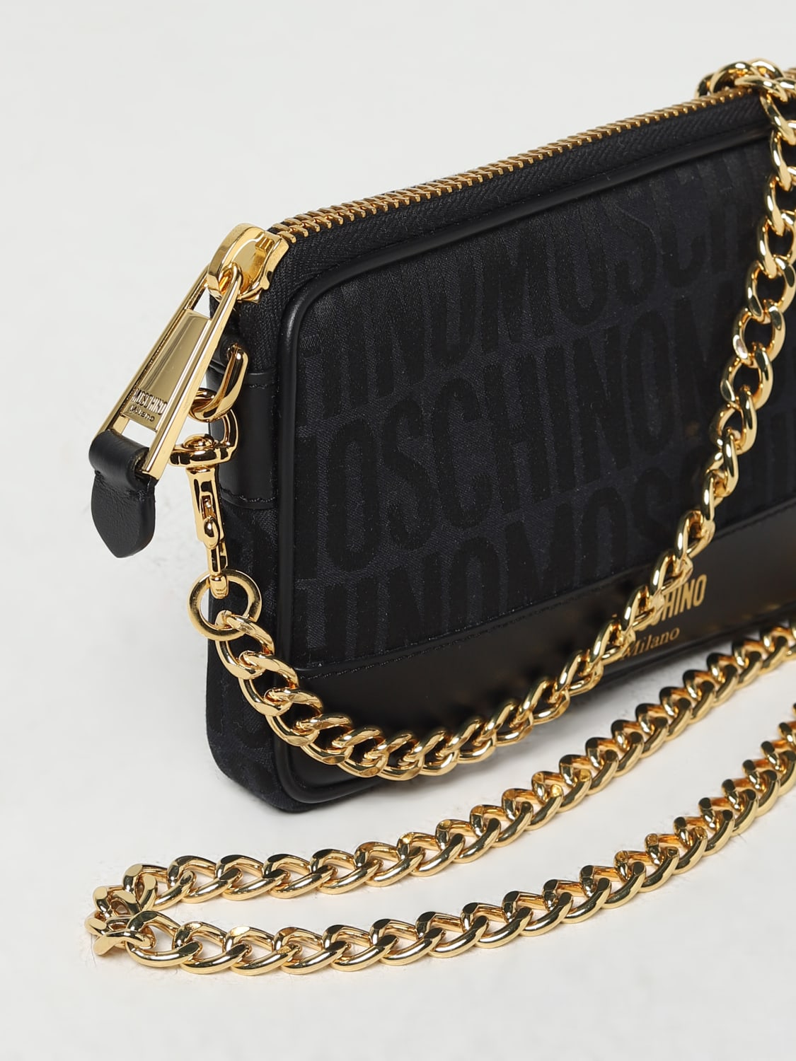 MOSCHINO COUTURE MINI BAG: Shoulder bag woman Moschino Couture, Black - Img 3