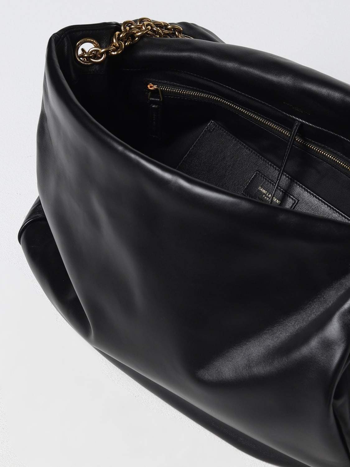SAINT LAURENT SCHULTERTASCHE: Schultertasche damen Saint Laurent, Schwarz - Img 4