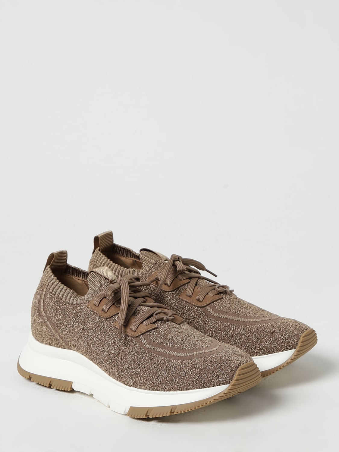 GIANVITO ROSSI SNEAKERS: Sneakers woman Gianvito Rossi, Brown - Img 2