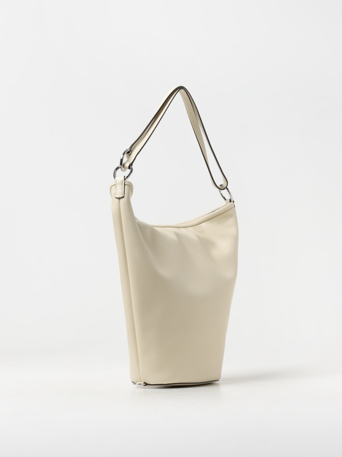 PROENZA SCHOULER BORSA A SPALLA: Borsa Spring Proenza Schouler in pelle con tracolla, Bianco - Img 2