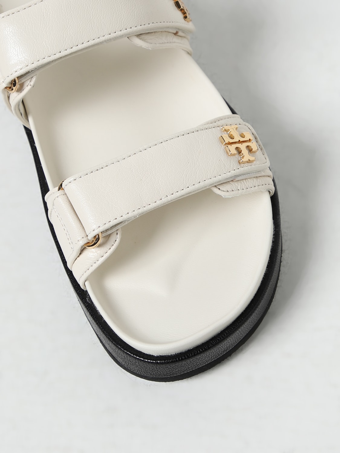 TORY BURCH SANDALIAS DE TACÓN: Sandalias planas mujer Tory Burch, Blanco - Img 4