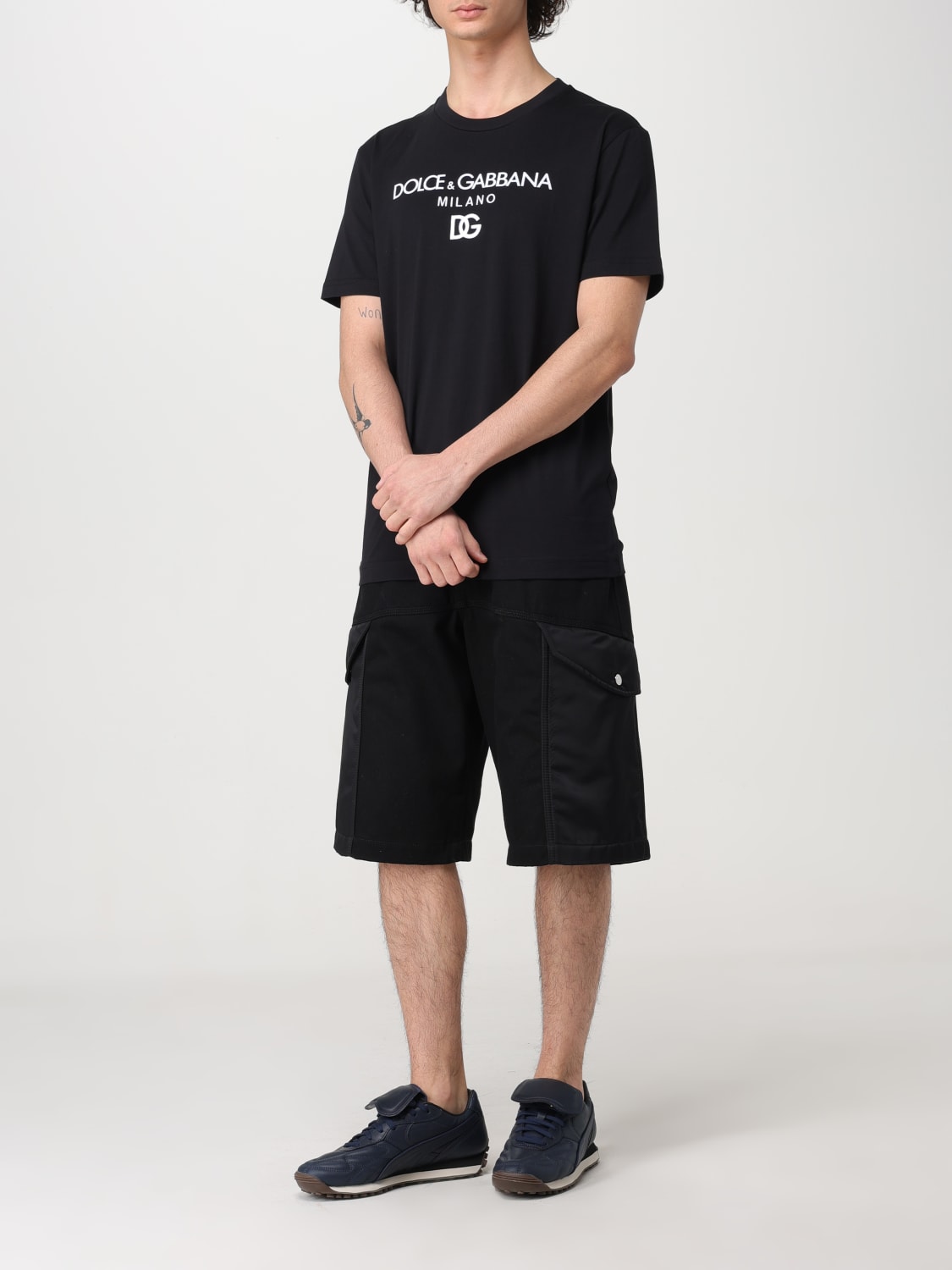 DOLCE & GABBANA: T-shirt men - Black | Dolce & Gabbana t DOLCE & GABBANA: T-shirt men - Black | Dolce & Gabbana t