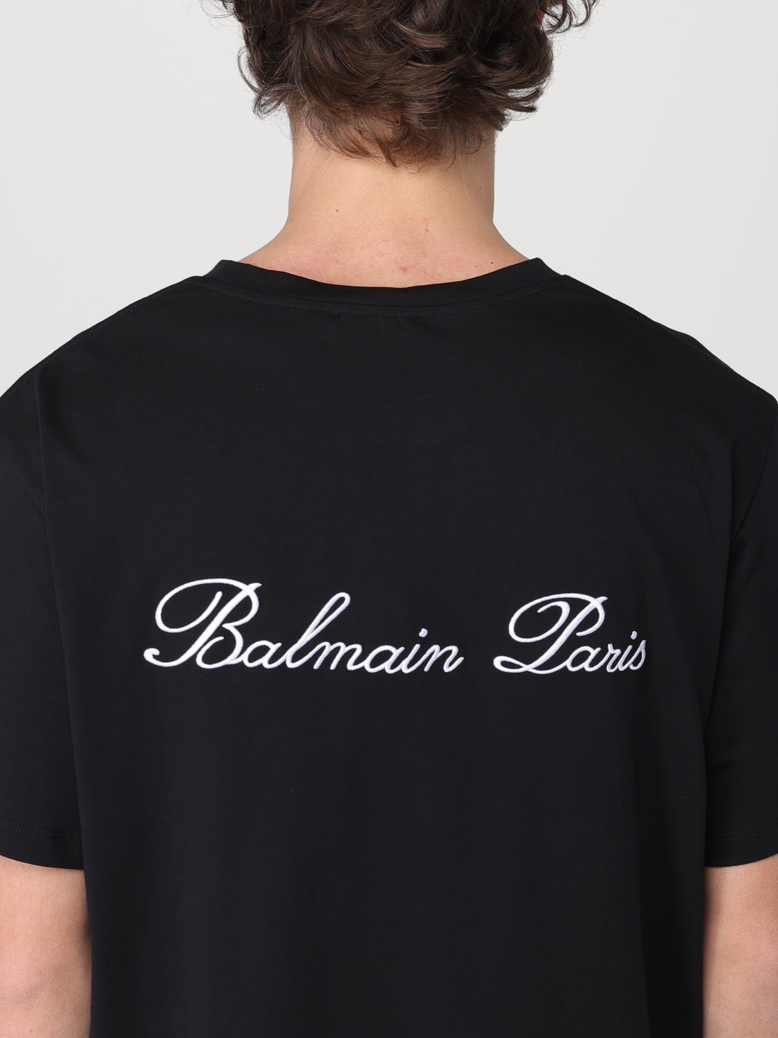 BALMAIN T-SHIRT: T-shirt men Balmain, Black - Img 5