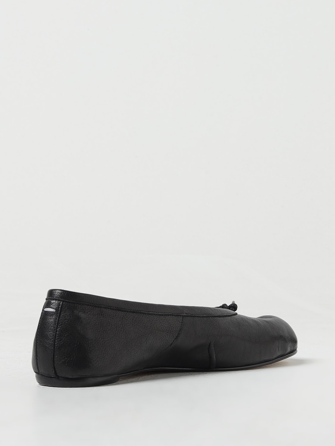 MAISON MARGIELA BALLERINE: Ballerina Tabi Maison Margiela in pelle, Nero - Img 3