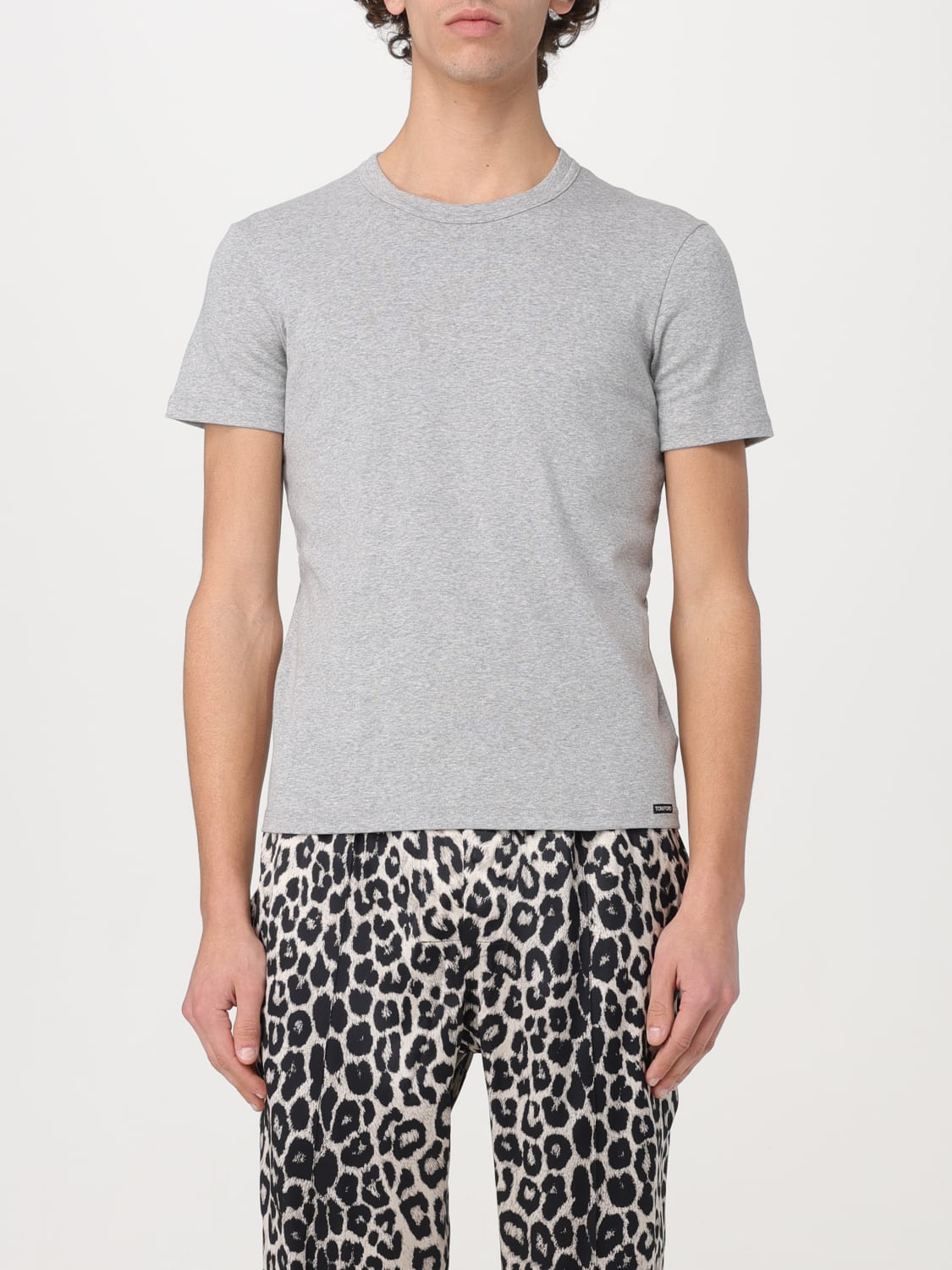 Giglio T-shirt Tom Ford in jersey di cotone